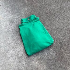 Vintage Single Stitch Mock Neck Christmas Long Sleeve